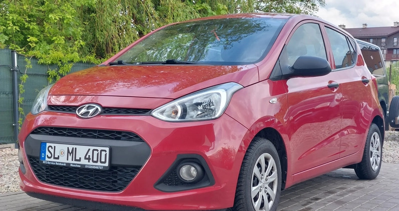 Hyundai i10 cena 28999 przebieg: 128000, rok produkcji 2016 z Augustów małe 154